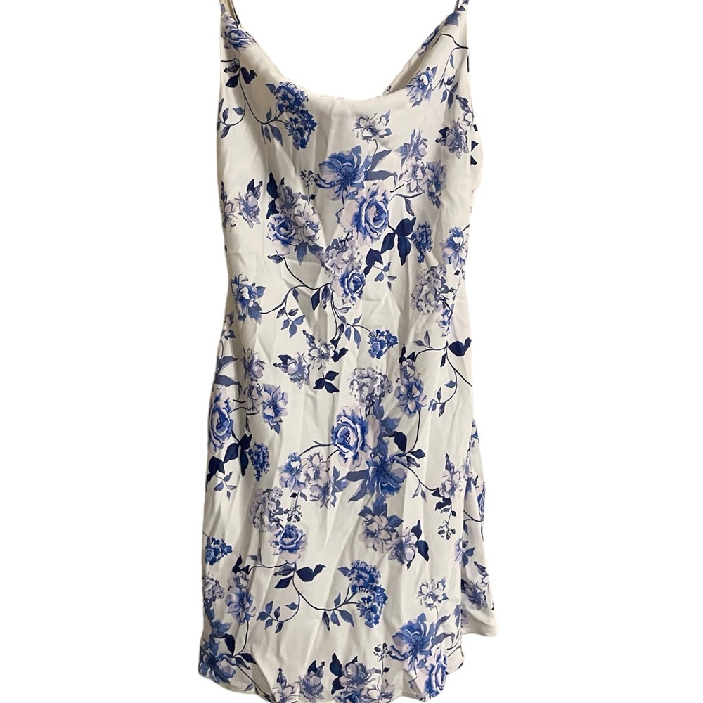 Mallory Cowl Neck Mini Dress